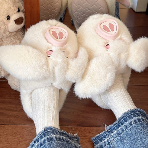 Flying Piggy Slippers